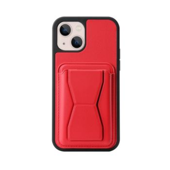 غطاء حماية لايفون 14 برو ماكس بمسند - احمر من HDCL 