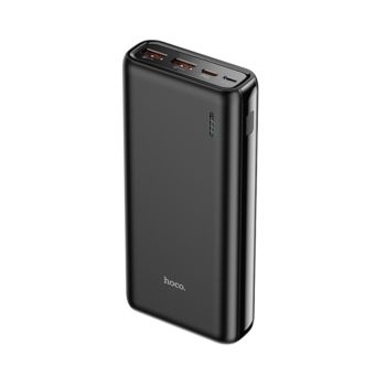 HOCO Mobile Power Bank 20000mAh Charging Smartphones Portable Travel - Black (J80A B)
