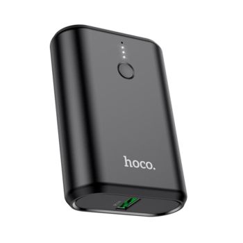 HOCO Power bank Fast Charge PD20W + QC3.0 10000mAh Charging Smartphones Portable Travel - Black (Q3 B)