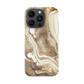  IDEAL OF SWEDEN iPhone 14 Pro Max Case Cover Golden Sand Marble - (IDFCGM19-I2267P-164)