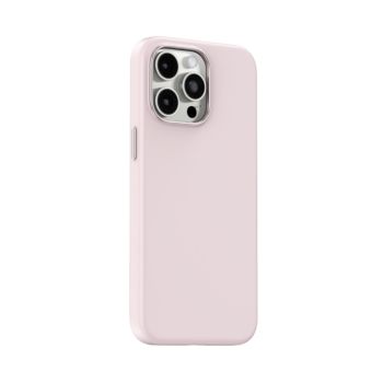 Asli Global iPhone 15 Pro Max Liquid Silicone Magsafe Cover Pink | 800750
