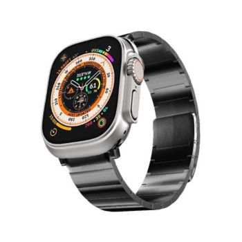 Stainless Steel Band for Apple Watch Ultra Band 49MM - Black (MIG49B)