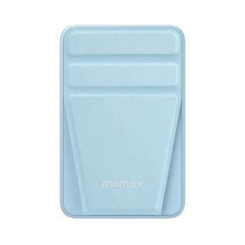 Momax 5000mAh Magnetic Wireless Battery With Stand Q.Mag Power 9 - Blue (IP109)