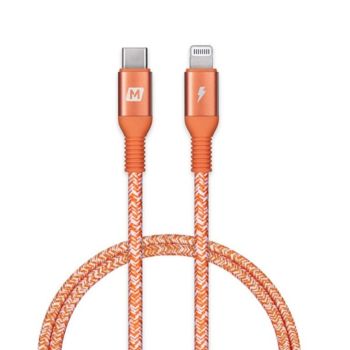 Momax 1.2M Elite Link Lightning to USB-C Cable - Red ( DL31M)