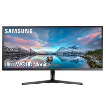Samsung 34" Ultra-Wide Flat High Resolution Monitor - FLAT - VA - 4MS - 75HZ, Business  | LS34J550WQMXUE