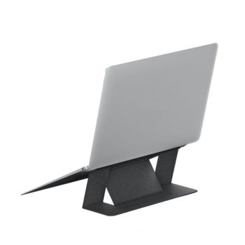 Mutural Adhesive Foldable Laptop Stand Black (MT-ZJ-1001 LAP)
