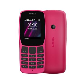 Nokia 110 4MB Phone - Pink (N 110 PNK B)