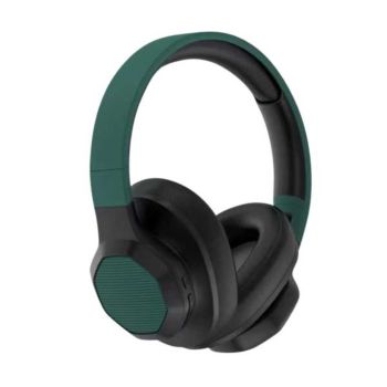 Fashion Boutique Wireless Lightweight Headphones - Black Green (P2970 BGR)