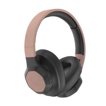 Fashion Boutique Wireless Lightweight Headphones - Black Rose Gold (P2970 BRG)