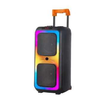 Portable Bluetooth Speaker for Karaoke, 2 x 8 inches (NDR-1097)