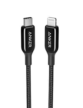 Anker 0.9m/3ft PowerLine + III USB-C to Lightning -Black (A8842H11)