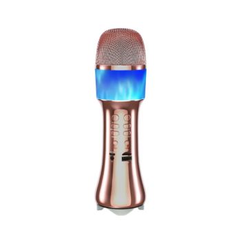 Smurf Hifi Wireless Microphone Dynamic Speaker - Gold (Q99 RG)