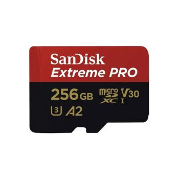 Sandisk Memory Card 256GB Extreme Pro Micro (sdsqxcd-256g-gn6ma)