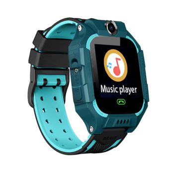 Smartwatch For Kids Touchscreen Music Games Camera Tracker - Blue
