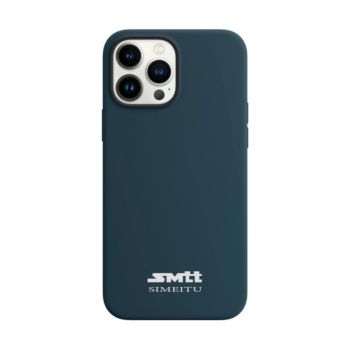 غطاء حماية SMTT من السيليكون لآيفون 13 برو - ازرق
