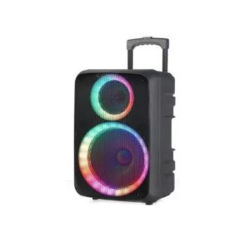 Speaker 6+12 Inch Stage USB SD Trolley Home Party Speaker (Ndr-2612)