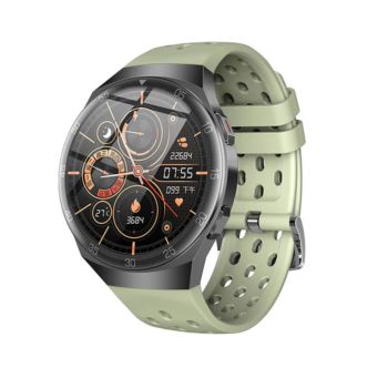 Sport Smart Watch Men Women 1.28 Inch Full Color Touch Screen Waterproof - Green (I22 GRN)