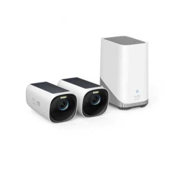 Eufy Cam 3 4K (2 Camera Kit) - White (T88713W1)