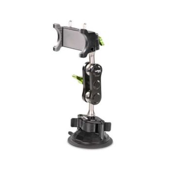 Lanparte Car Suction Cup Phone Holder 360 Flexible With Ball Head Arm - (UBA-01B)