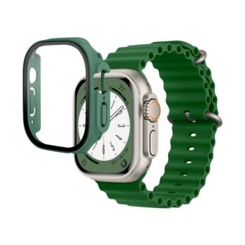Ocean Band with Protective Case for Apple Watch Ultra 49MM - Green (WF-49 GR)