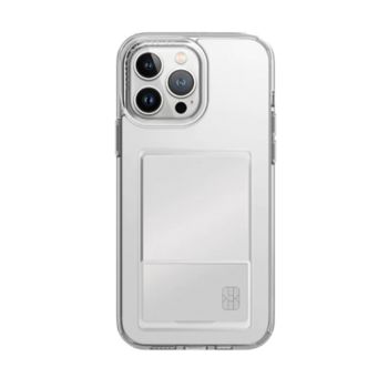 Uniq Air Fender For Iphone 15 Pro Id Cover Clear