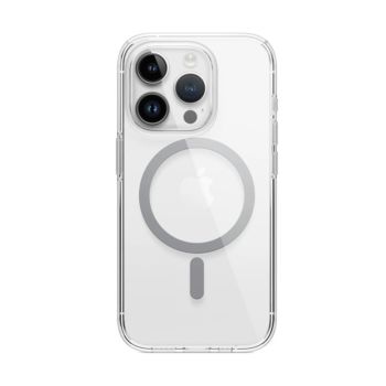 Elago iPhone 15 Pro Magsafe Magnetic Hybrid Case Clear Gray