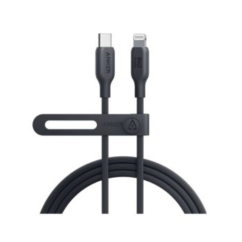 Anker Bio Based And Durable 542 Usb-c To Lightning Cable 3ft Black