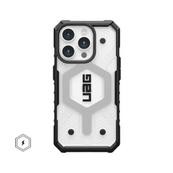 UAG iPhone 15 Pro Max Pathfinder Magsafe Case Ice
