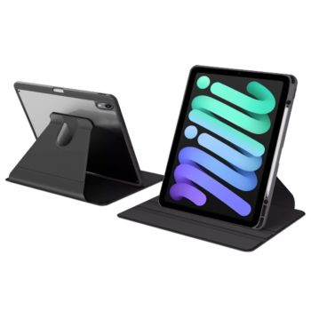 WiWU iPad Mini 6 Waltz Rotative Tablet Case Folio Case - Black (400756)
