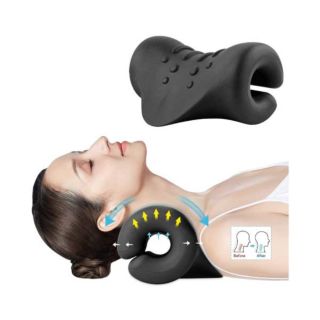 Neck and Shoulder Relaxer,Portable Cervical Traction Device Neck Stretcher - (233612)