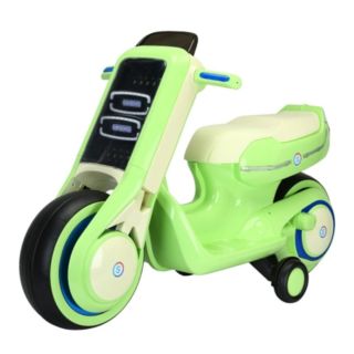 Electric Motorcycle Childrens Toy Green| TOY CAR G