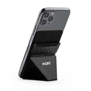 MOFT X Phone Stand With Card Holder - Carbon Fiber (543801)