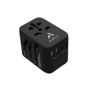 Asli 30W PD Travel Adapter Global with Type-C Fast Charging (AS-TC30)