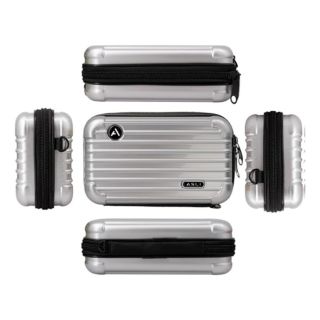Mini Suitcase Crossbody Bag with Strap, Hard Shell Cosmetic Travel Case, Hard Shell Cosmetic Bag,Mini Suitcase Purse