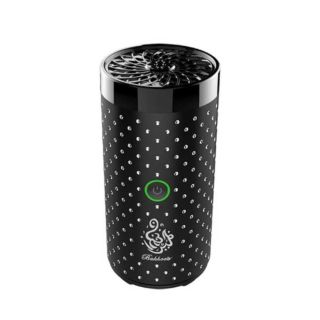 Bukhoor With Bluetooth Speaker Black with Crystals (SP BUKHOOR CR B)