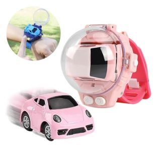 Car Toy RC Mini Remote Control Car Watch - Pink (8680 P)