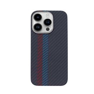 iPhone 14 Pro Max Carbon Cover With Magsafe Black Red Blue (506641)