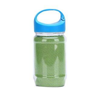 Fitness Ice Cooling Towel For Workouts Gym Sports Activities -Green