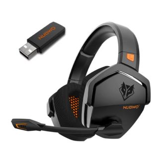 NUBWO Wireless Gaming Headset over Ear Headphones with Mic (G06-BT)
