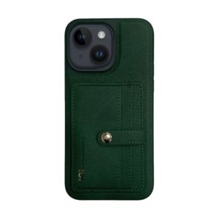 HDD iPhone 14 Wallet Case - Green (HBC-078 14 GR)