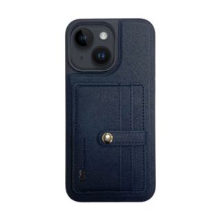 HDD iPhone 14 Plus Wallet Case - Navy (HBC-078 14 PLUS NAVY)