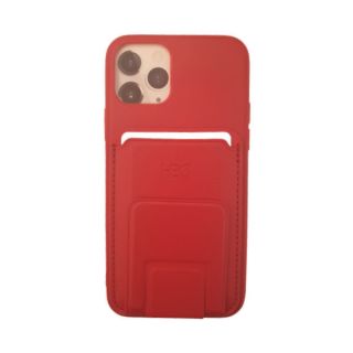 غطاء حماية جلدي لآيفون 13 برو ماكس - احمرمن HDCL