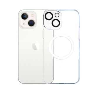iPhone 13 Clear Case Cover Design Protection Fall Camera Protection (MAG CVR 13)