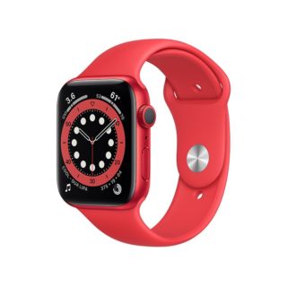Apple Watch Series 6 GPS 44mm PRODUCT(RED) Aluminium Case with PRODUCT(RED) Sport Band (M00M3ZP/A)