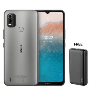 Nokia C21 Plus 64GB 3GB RAM - Gray - With Free Gift ( havit power 10000 )