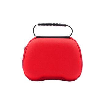 PS5 / PS4 Controller Portable Bag Hard Protective Case Storage Bag - Red
