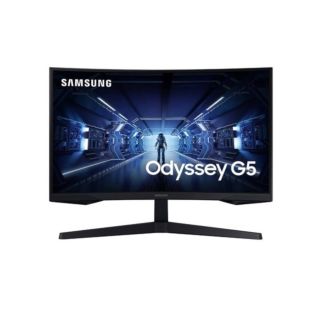 Samsung Curved Gaming Monitor Odyssey G5, 32" WQHD, 144Hz, 1ms 