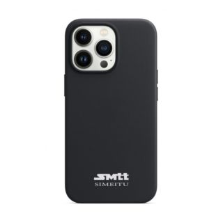 SMTT iPhone 13 Pro Max Silicone Case Shell Cover - Black 