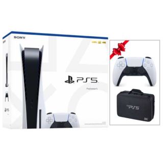 Sony PlayStation 5 Console Disk Version - (CFI-1116A) + DualSense Controller + PS5 Bag