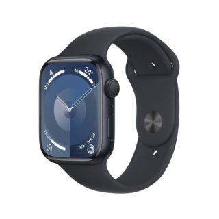 Apple Watch Series 9 45mm GPS + Cellular - Midnight Aluminium Case with Midnight Sport Band - M/L | MRMD3QA/A